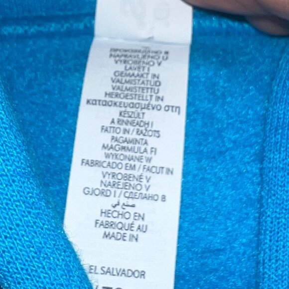 💨 Pass Dat Jerzees Azure Blue Hoodie Customized 💨 - Picture 5 of 7